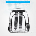 PVC Fashion Personality Backpack Besar Kapasiti Fesyen Perjalanan PVC Beg ransel